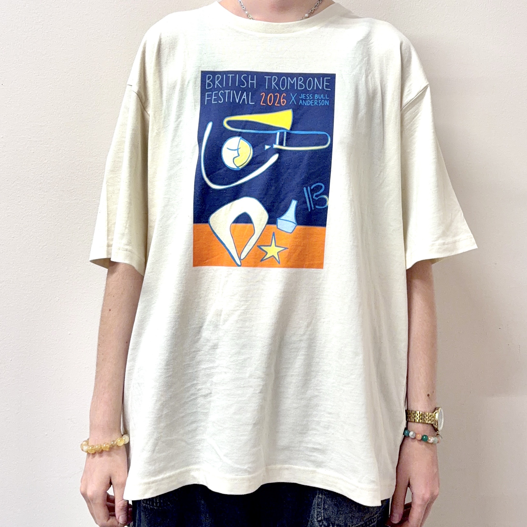 BRITISH TROMBONE FESTIVAL 2026 X JESS BULL ANDERSON T SHIRT