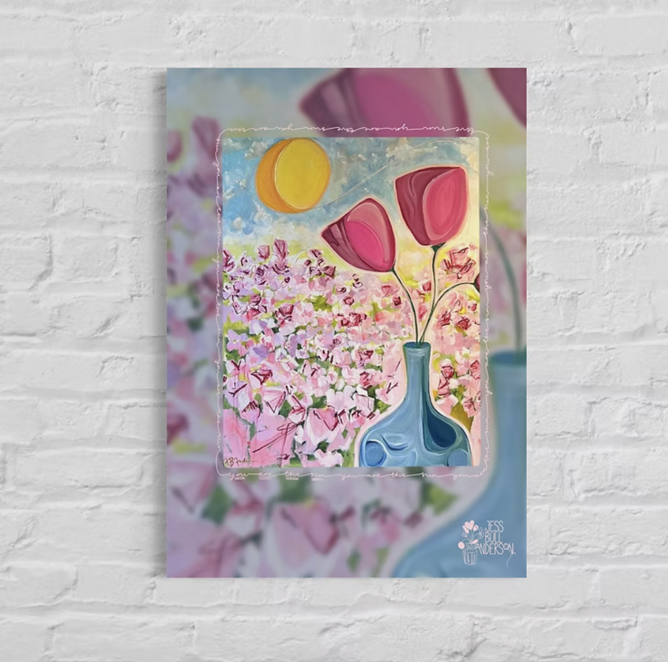 YOU ARE THE SUN print